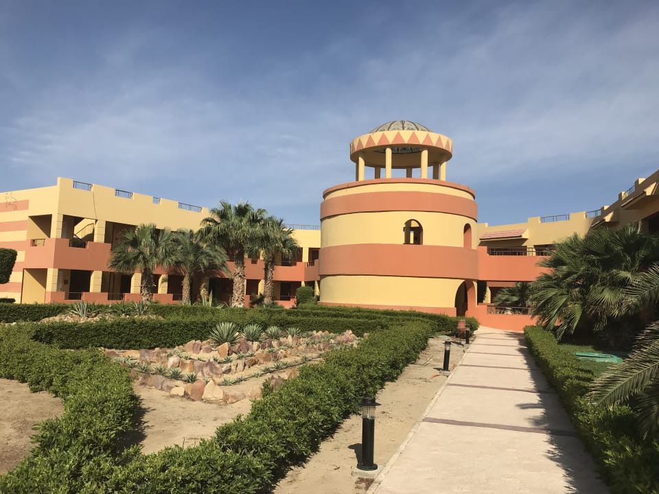 Gartenanlage Malikia Resort Abu Dabbab
