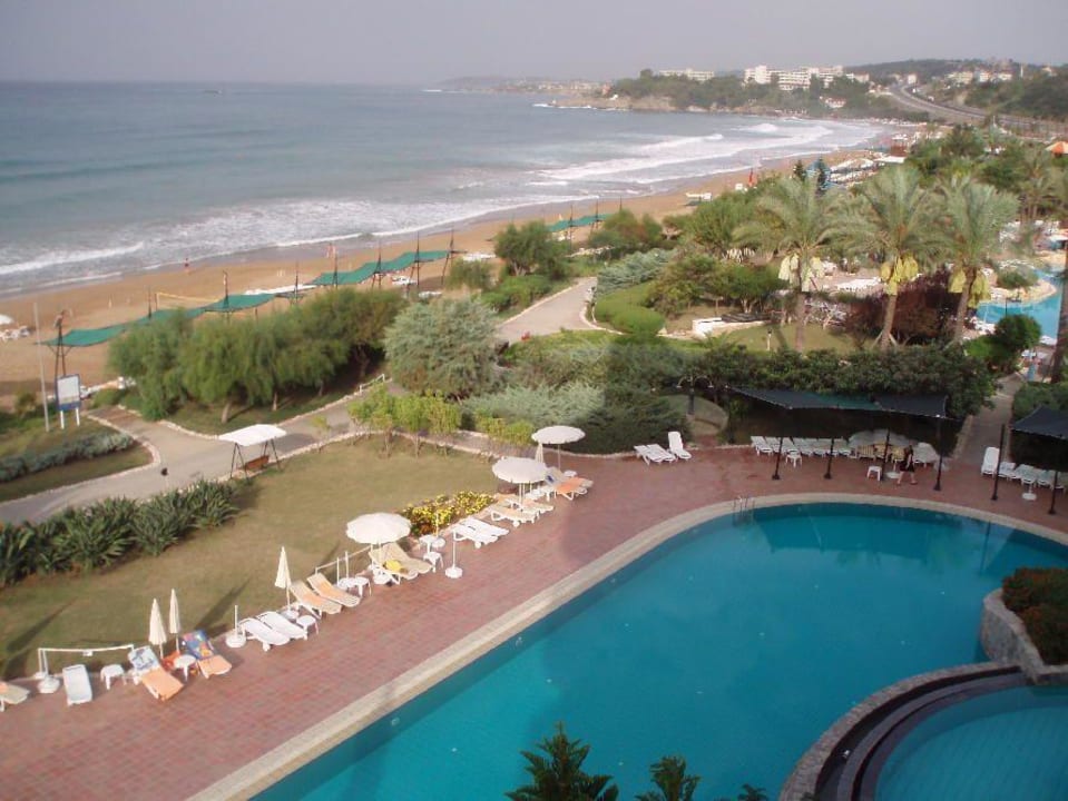 Blick über die Anlage AQI Pegasos Resort