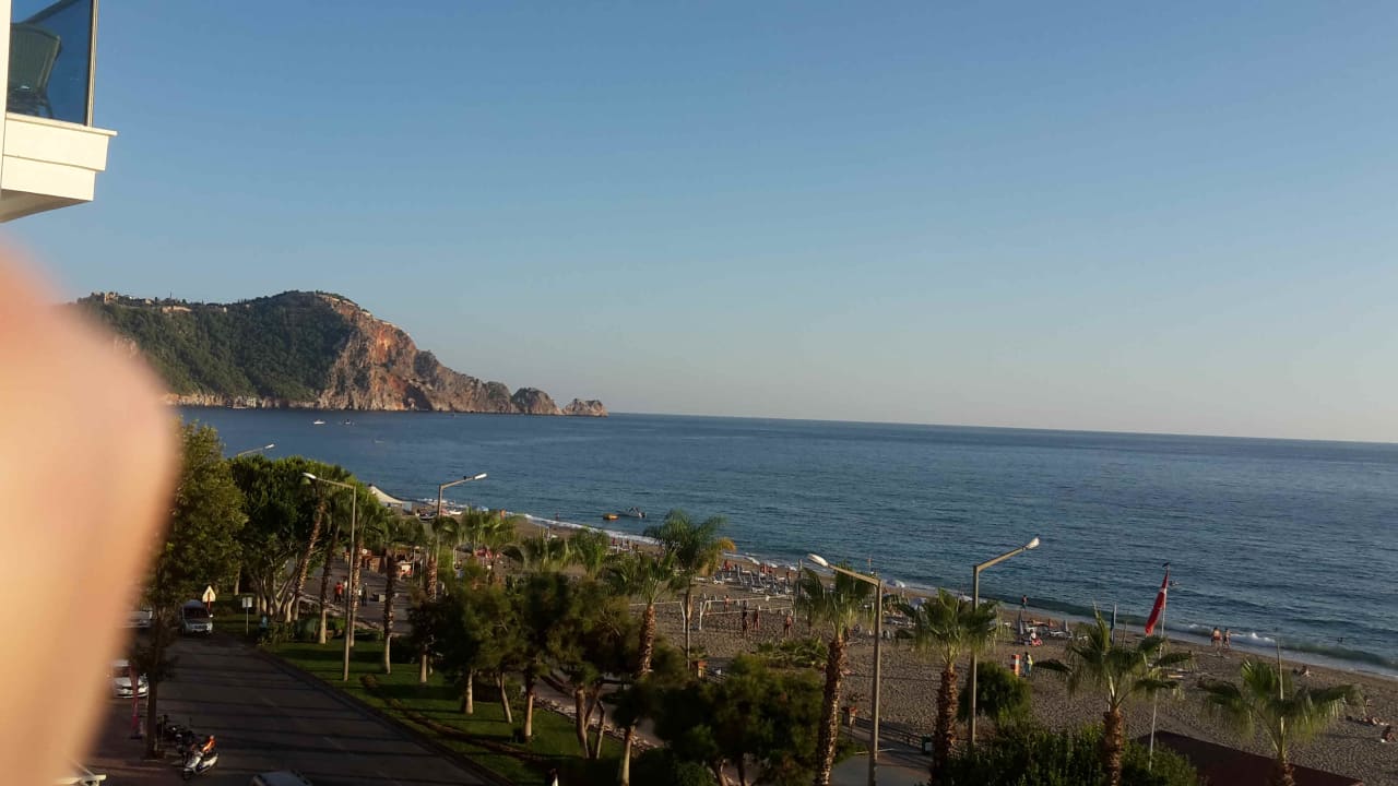 Ausblick Kleopatra Celine Hotel