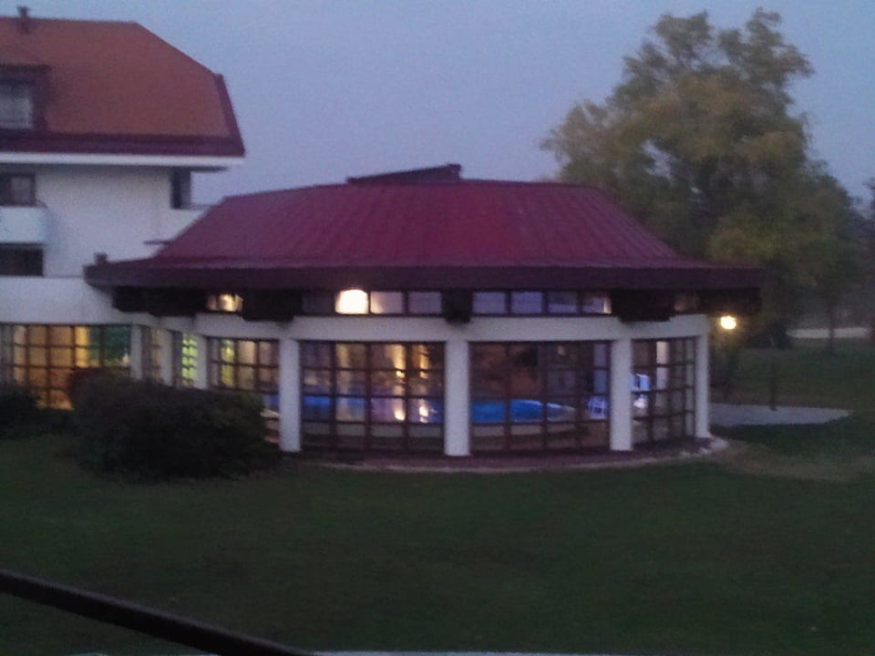 Blick vom Balkon Seehotel Rust