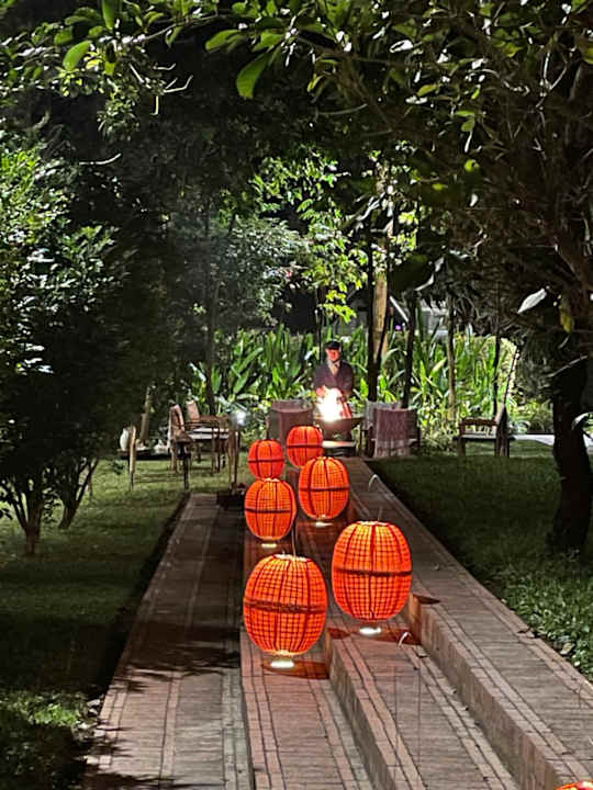 Gartenanlage Rosewood Luang Prabang