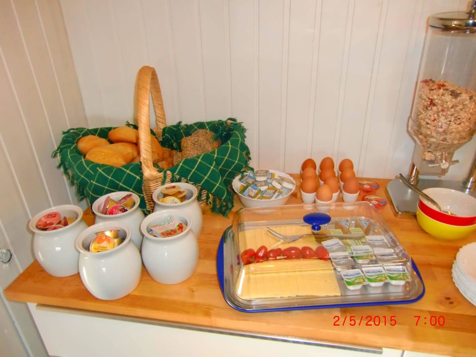 Frühstück Pension Pradler