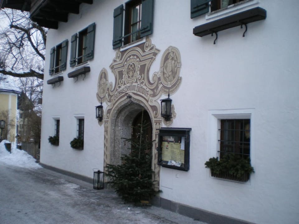 Eingangsbereich Gasthof Hüttwirt