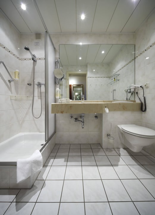 Badezimmer Seehotel Schwanenhof