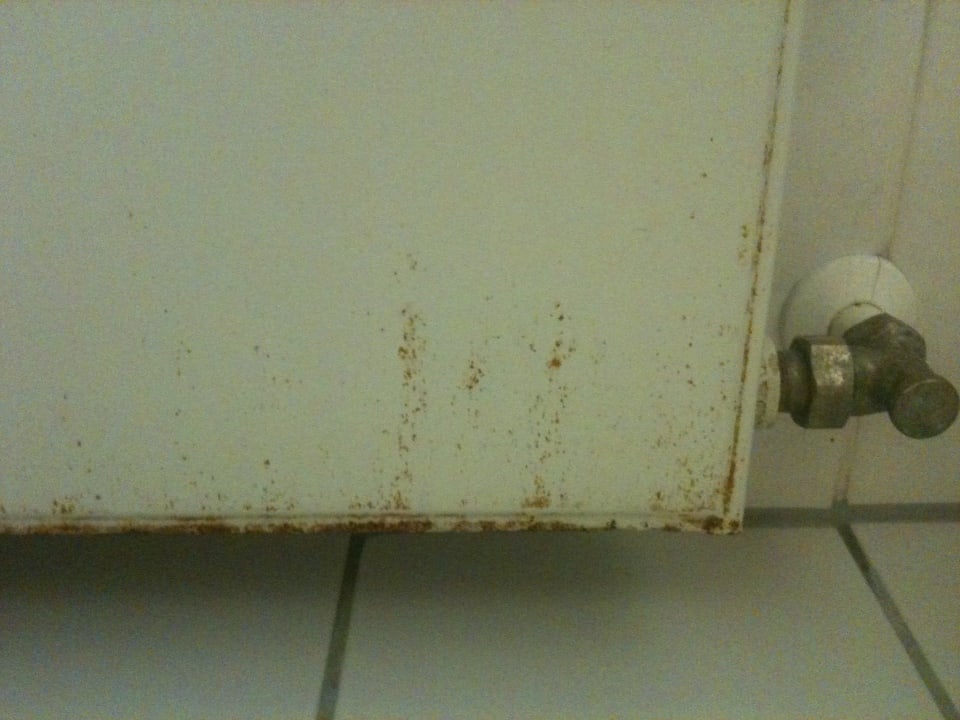 Heizkörper verostet Hotel Arvena Kongress