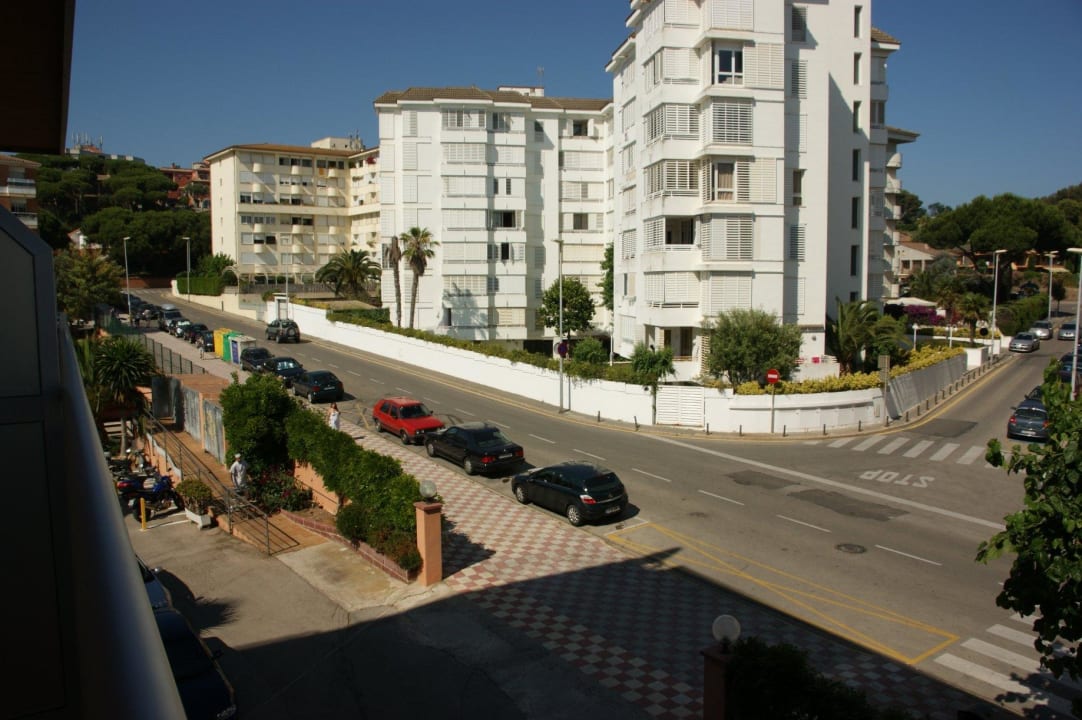 Widok z balkonu Hotel Surf Mar