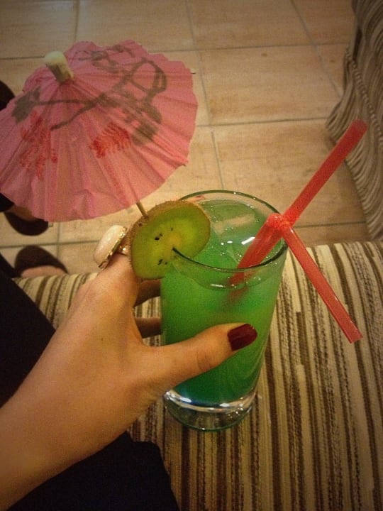 Eins der super leckeren Cocktails! Papillon Belvil