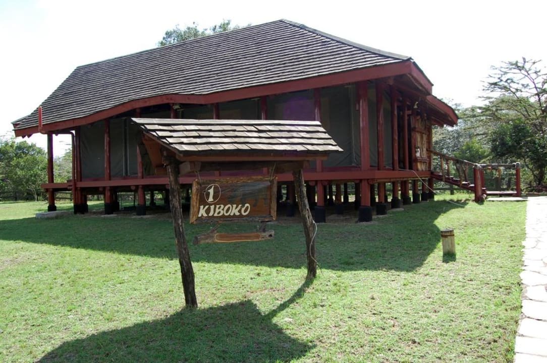 Unser Haus von Außen Royal Mara Safari Lodge