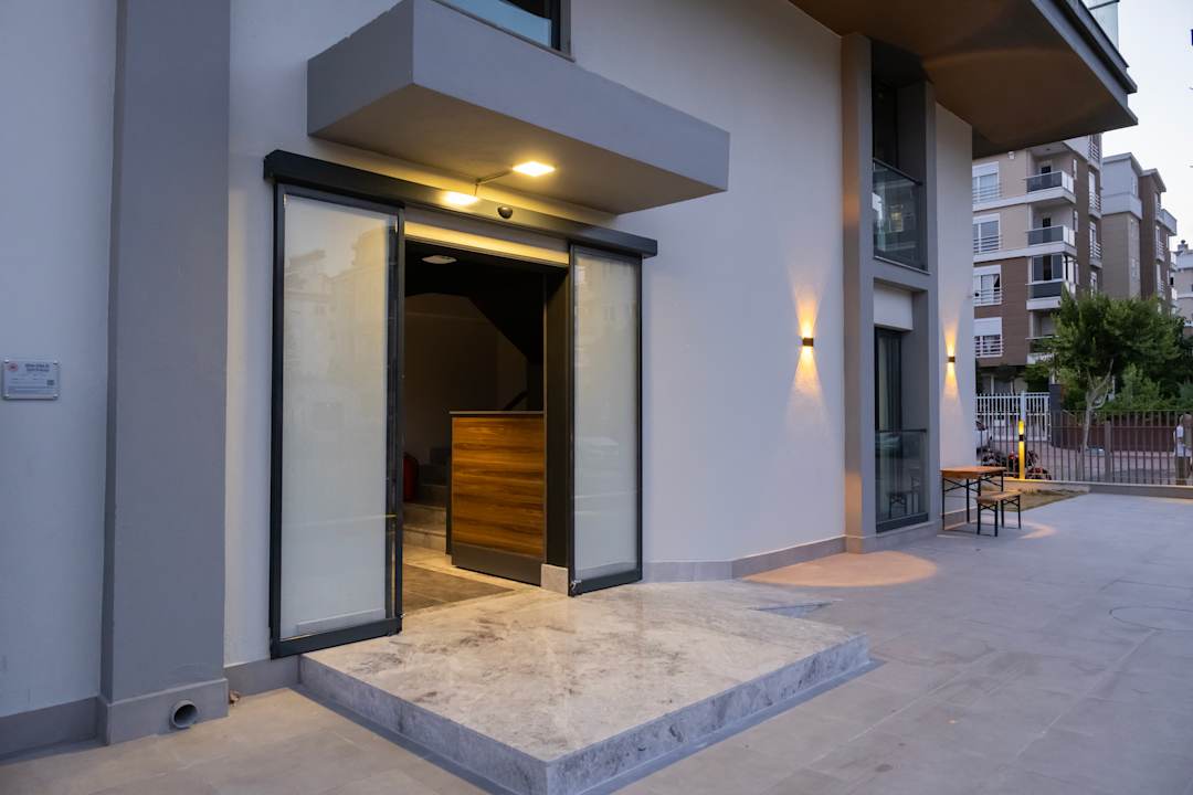 Außenansicht RudBlu Suites