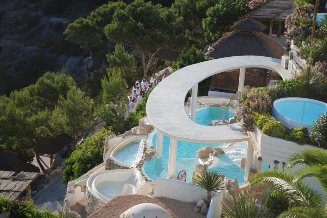 Terrassenpool Hotel Hacienda Na Xamena