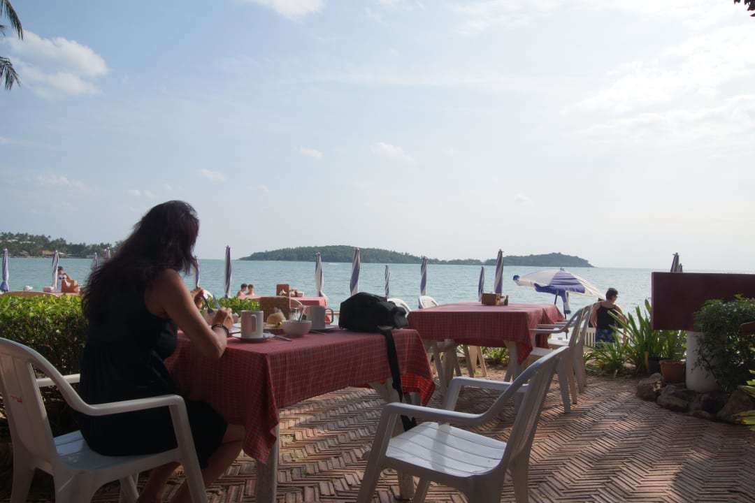 Terrasse am Restaurant Samui Natien Resort