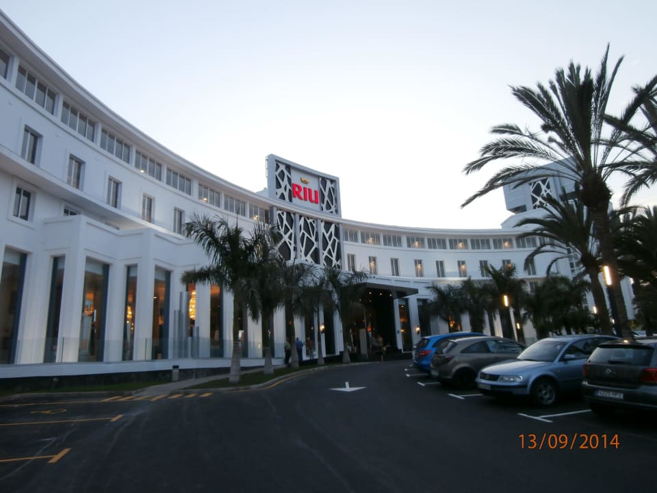 Eingang Hotel Riu Palace Meloneras