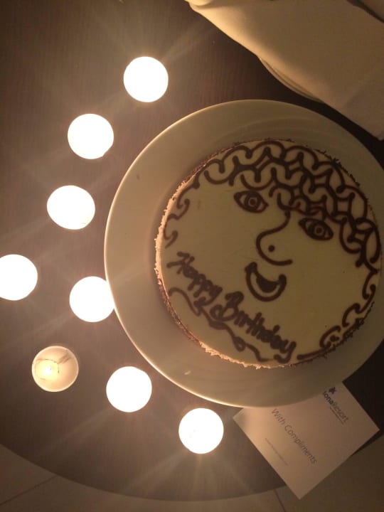 Schokosahnetorte zu meinem 22. Geburtstag :-) Atlantica Belvedere Resort