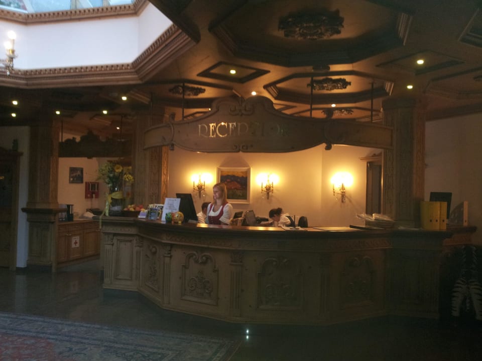 Rezeption Wohlfühlresort Peternhof