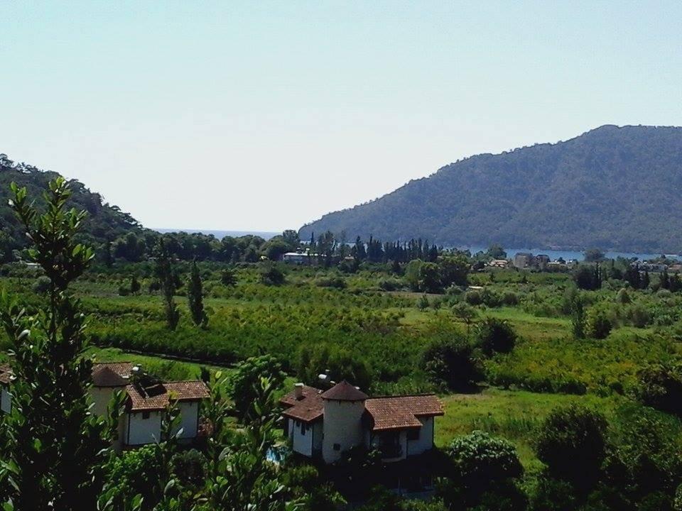 Ausblick vom Garten über die Bucht von Adrasan Hotel Onuncuköy Kuenstlerhof
