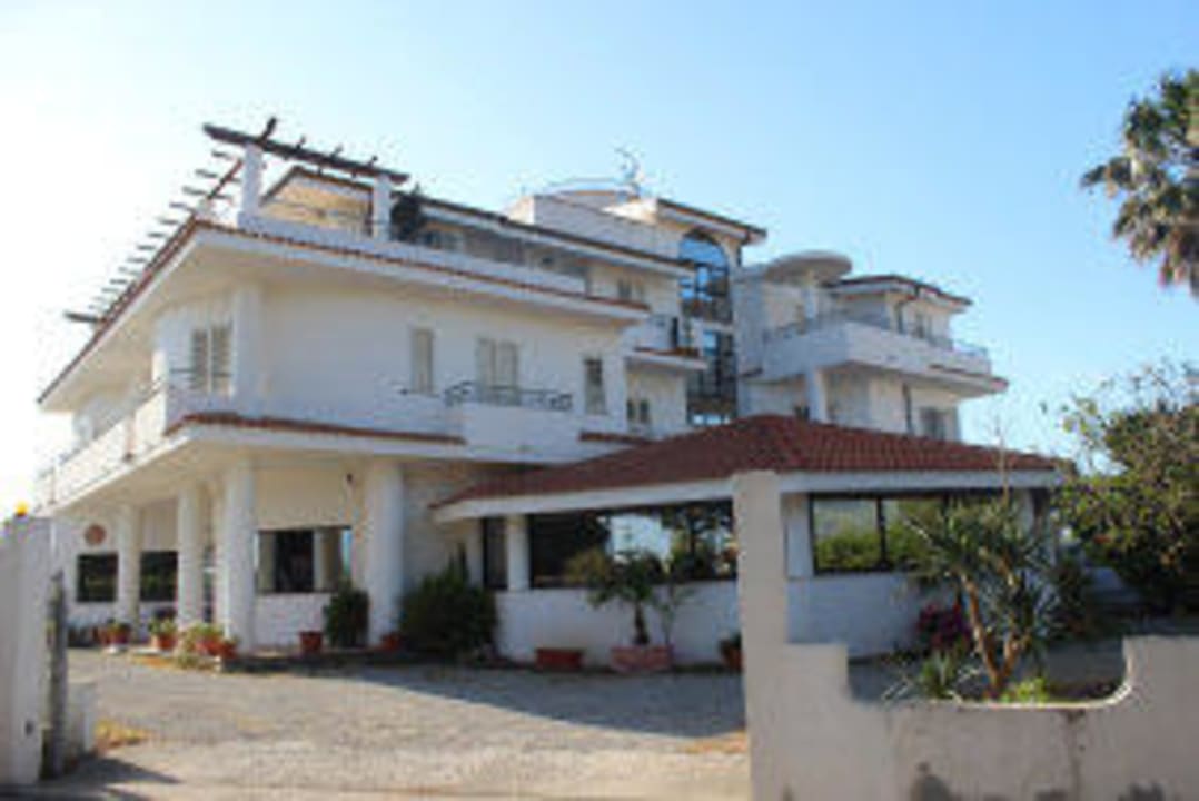 Blick auf das Hotel Eolo Hotel