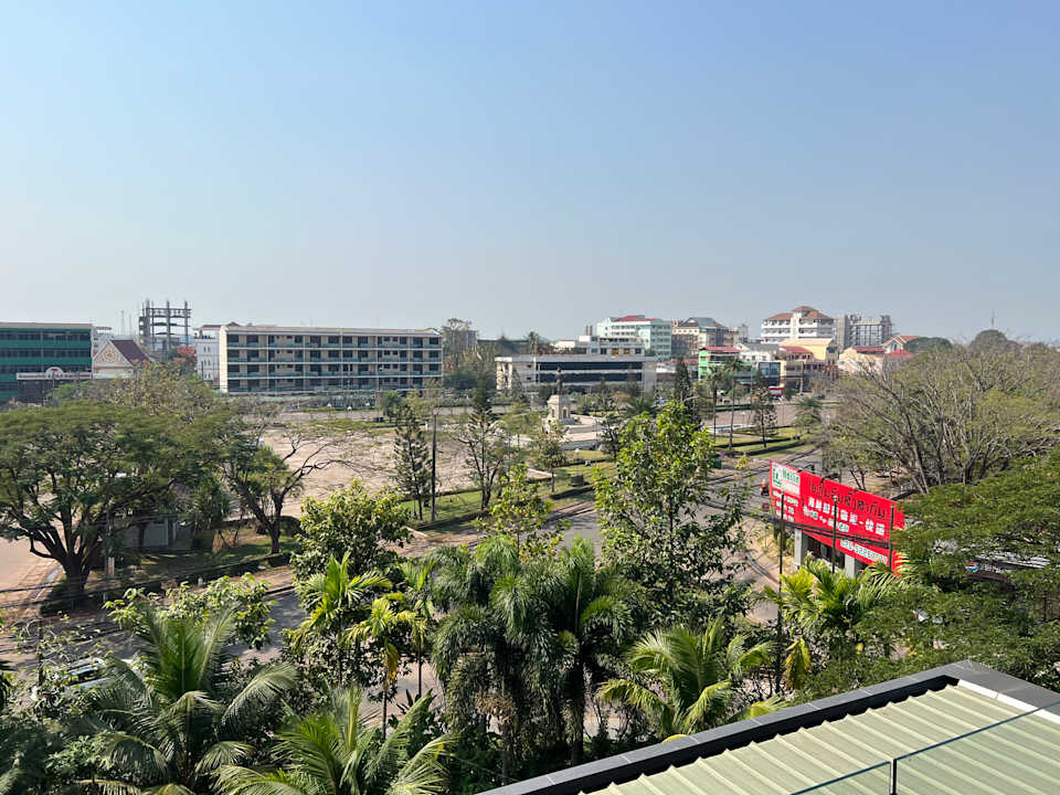 Ausblick Crowne Plaza Vientiane