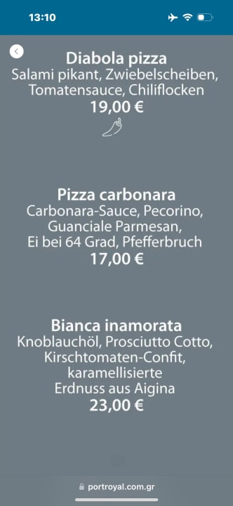 Gastro SENTIDO Port Royal Villas & Spa
