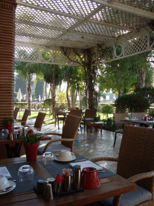 Frühstücksterrasse Hotel Sofitel Marrakesch Lounge & Spa