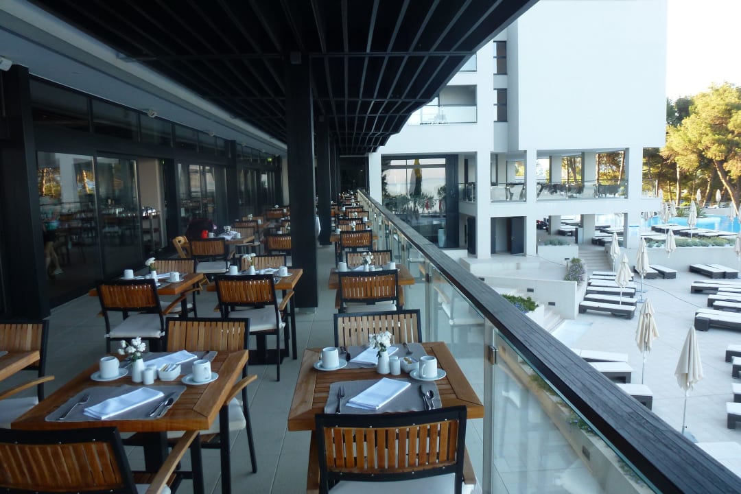 Die Terrasse Hotel Parentium Plava Laguna