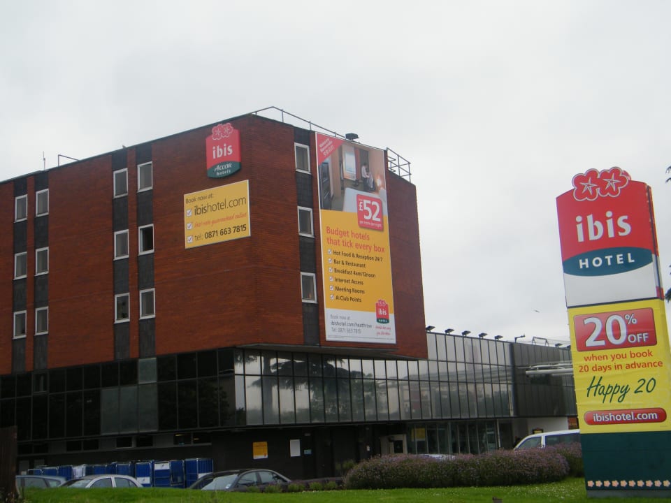 Hotelansicht von Draußen Ibis London Heathrow Airport