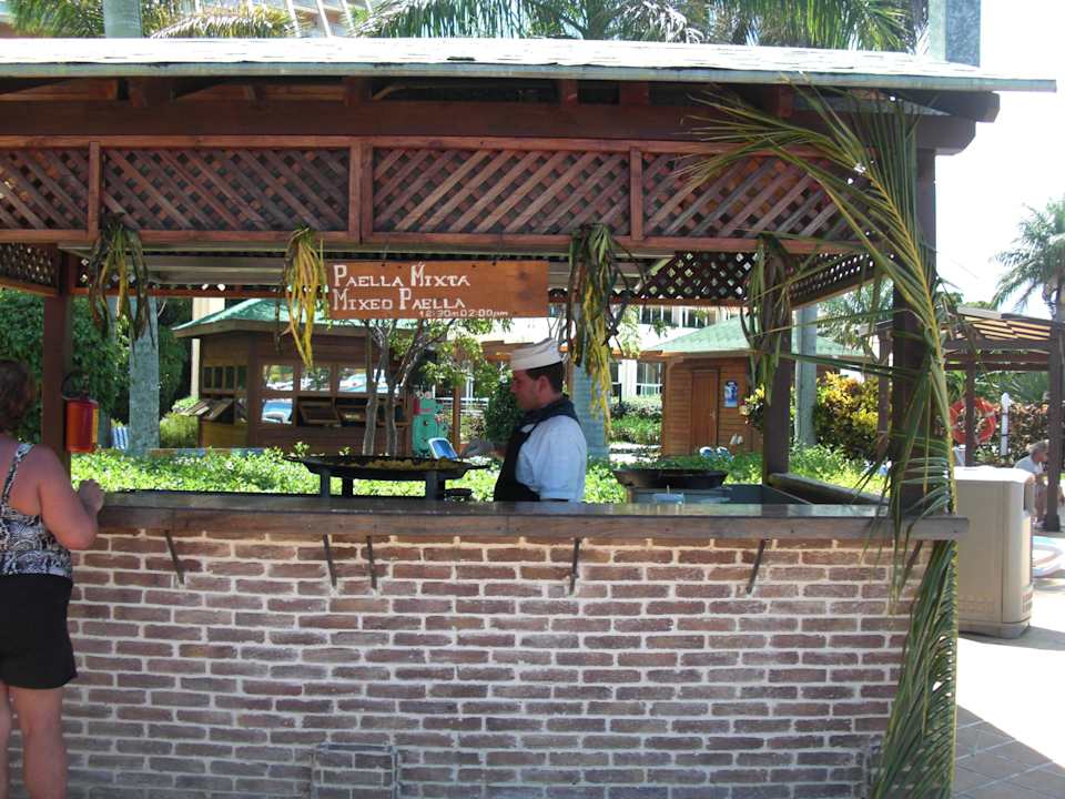 Stand mit Mittagsspezialitäten Blau varadero - Adults only