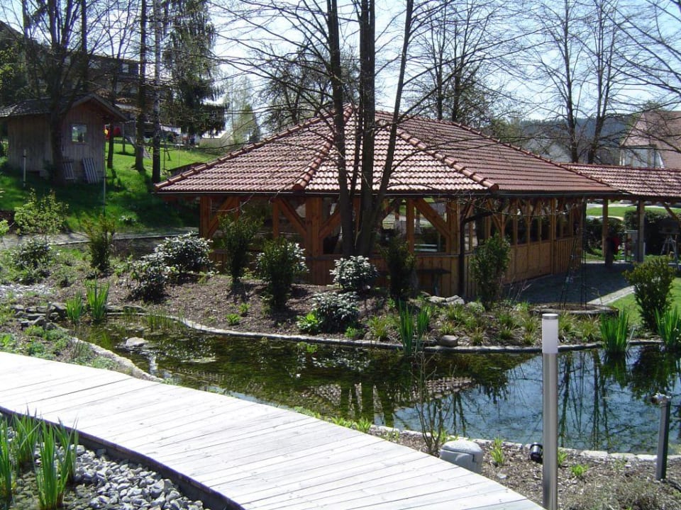 Außensauna Hotel Regenbogenland Zum Kramerwirt