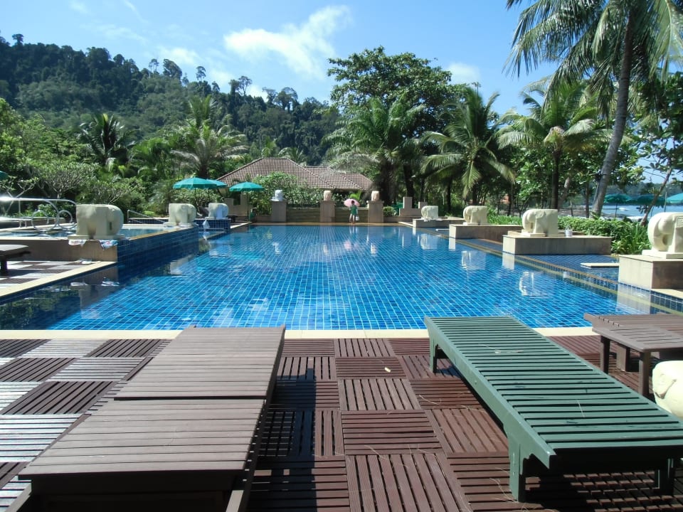 Blick vom Restaurante aus Baan Khaolak Beach Resort