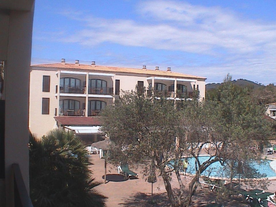 Blick von Block C auf den Speisesaal Protur Floriana Resort Aparthotel