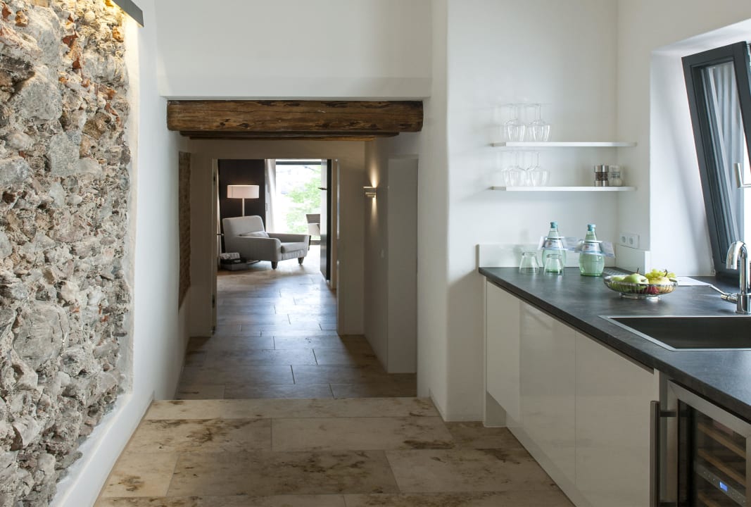 Doppelzimmer Riesling, Küche Hotel Hardthaus