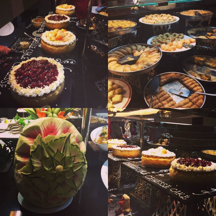 Das Auge isst ja bekanntlich mit Belek Beach Resort Hotel