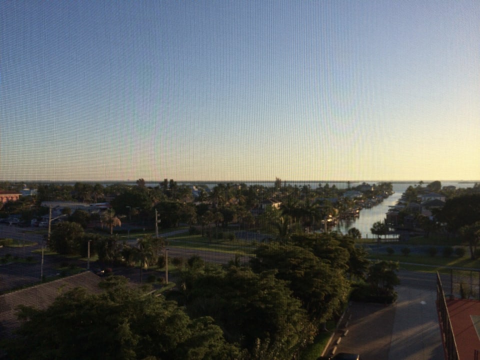 Ausblick anderer Balkon Hotel Gullwing Beach Resort
