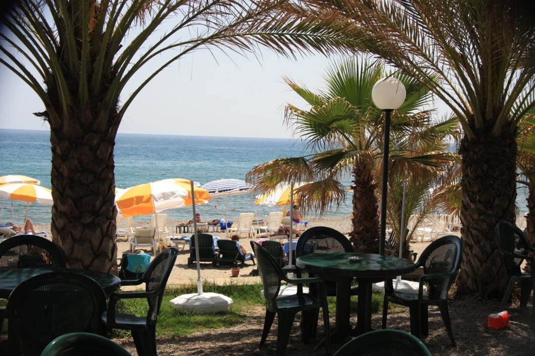 Blick zum Strand Hotel Yetkin