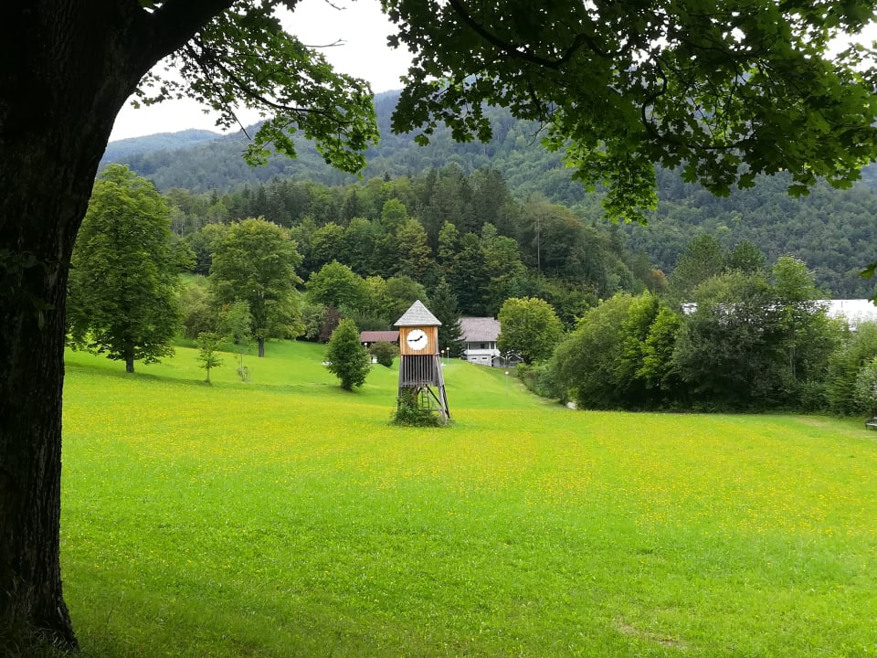 Gartenanlage OptimaMed Gesundheitsresort Salzerbad