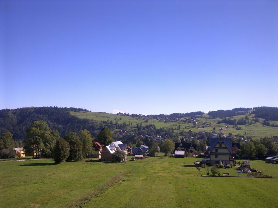 Widok z balkonu 2 Pension Czerwone Wierchy