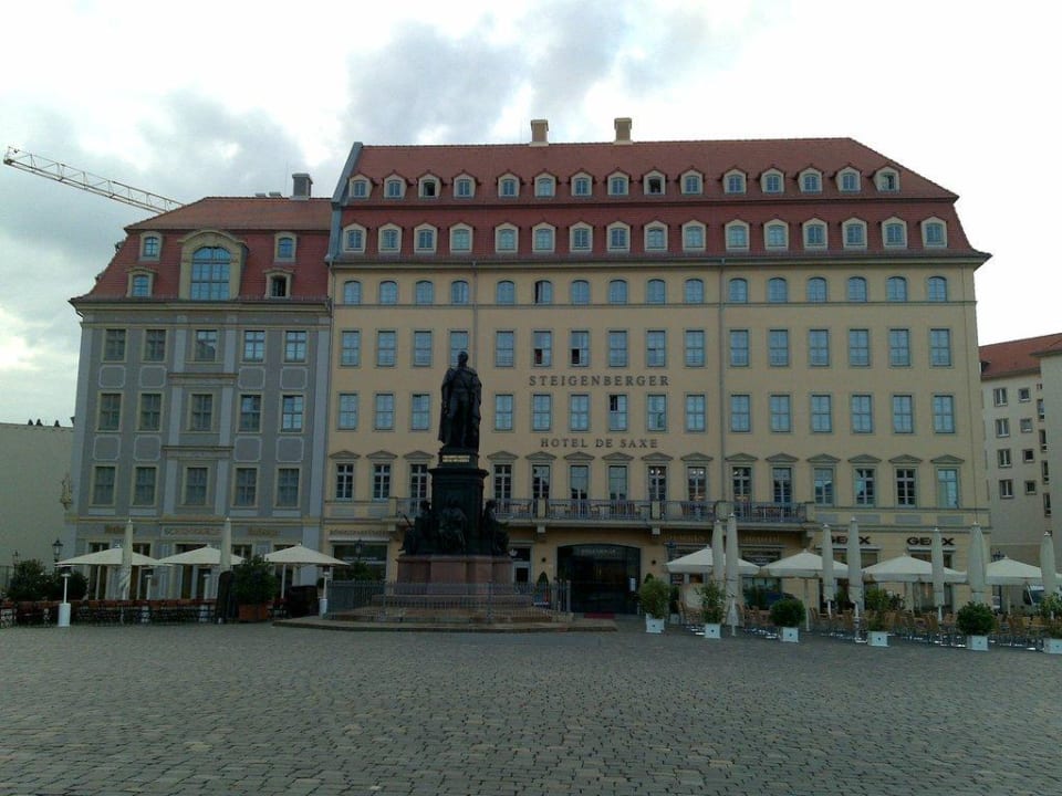 Ansicht des Hotels Steigenberger Hotel de Saxe