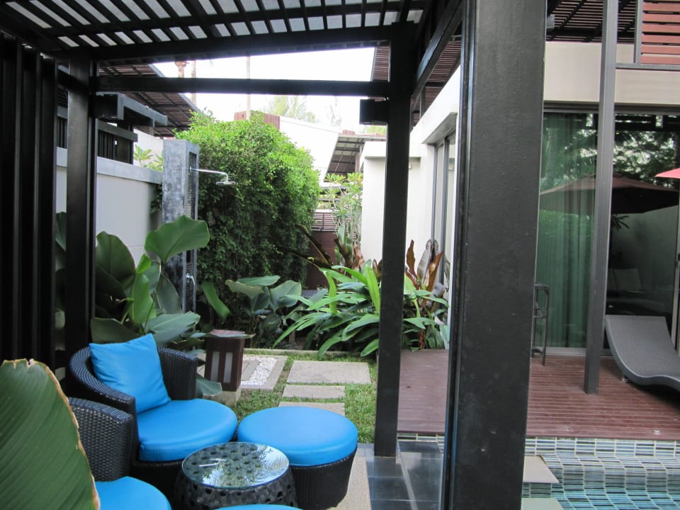 Poolvilla Außenbereich Ramada Khao Lak Resort