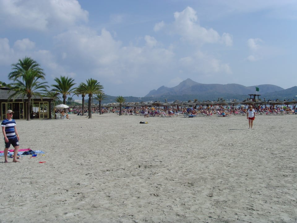 Strand vor dem Hotel Iberostar Waves Ciudad Blanca