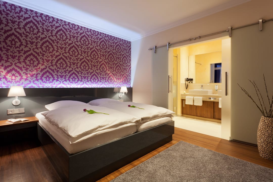 Schlafzimmer Suite Superior Plus Strandhotel Georgshöhe