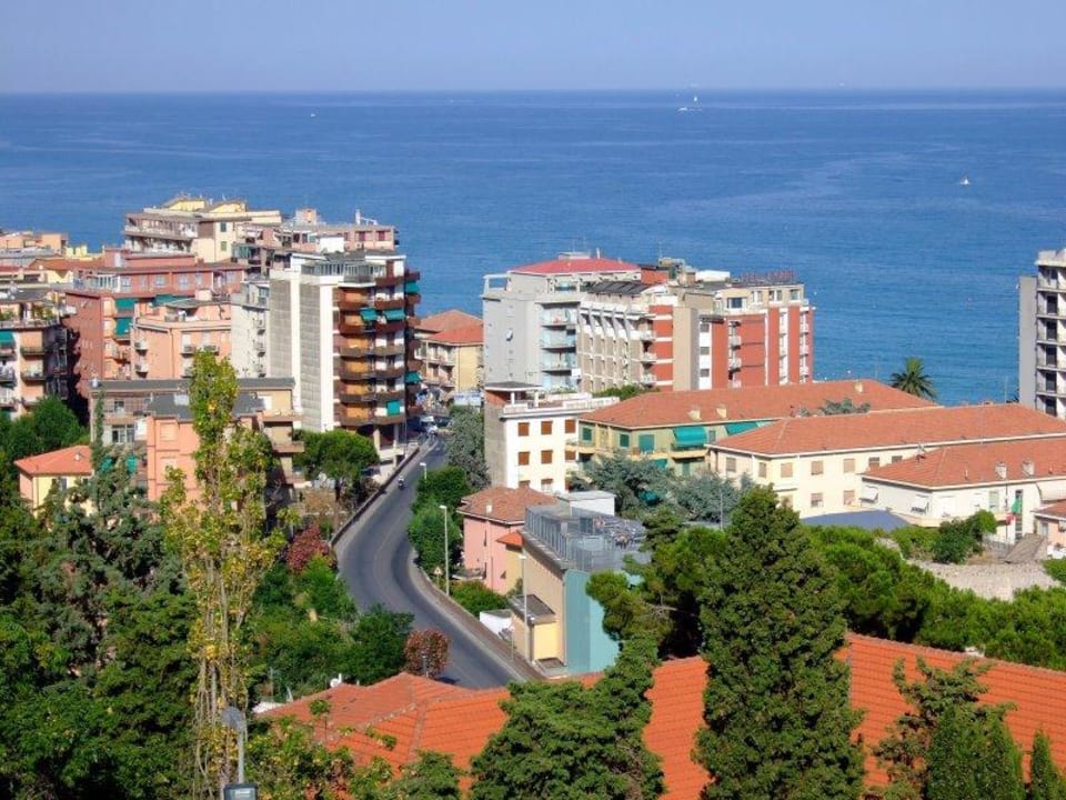 Blick von der Terrasse Hotel Sant' Anna