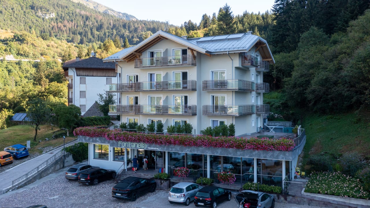 Außenansicht Hotel Fontanella