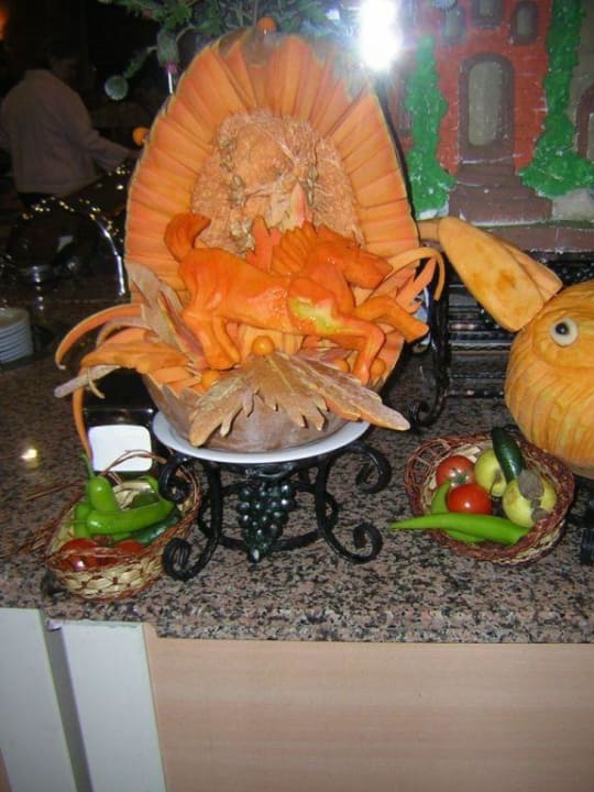 Skulptur im Speisesaal DoubleTree by Hilton Antalya-Kemer