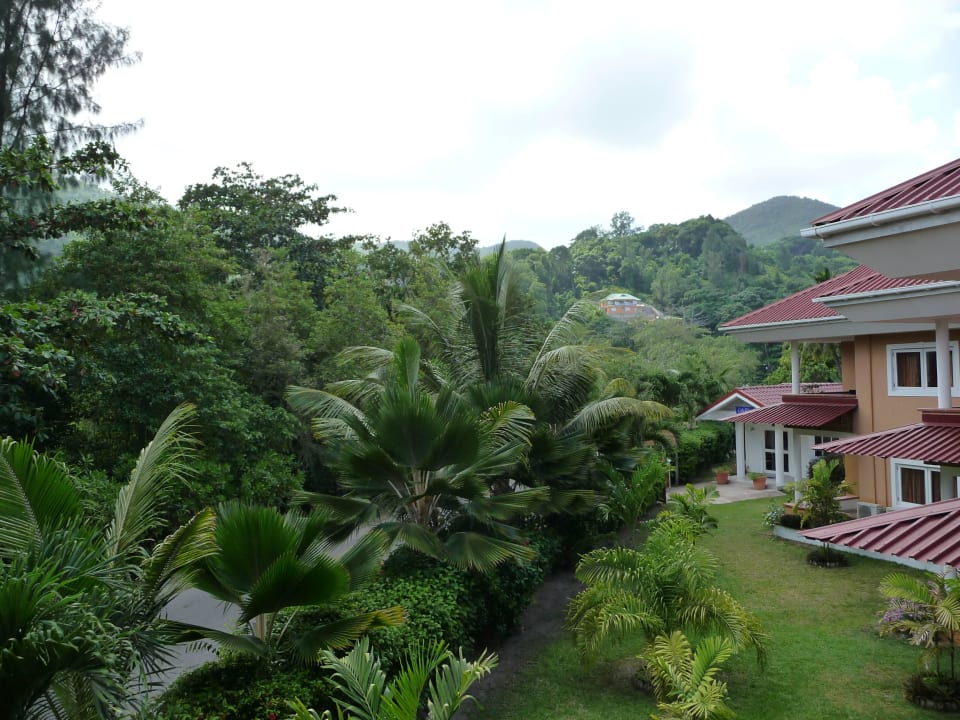 Blick vom Balkon Apartment Cote d'or