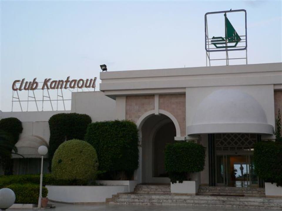 Hoteleingang El Mouradi Club Kantaoui