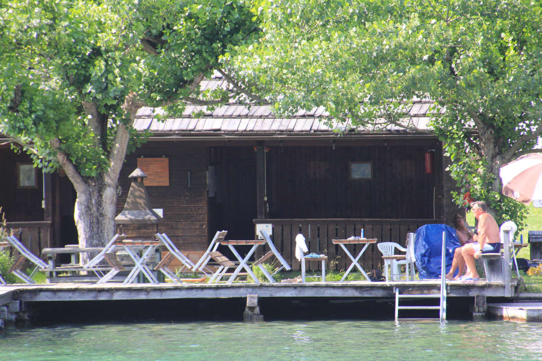 Strandhütte mit Terrasse Stampferhof am Weissensee