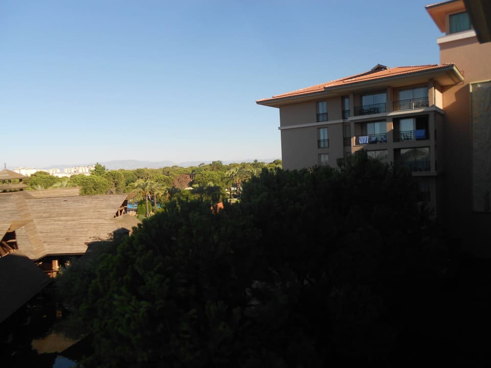 Aussischt auf die Gartenanlage IC Hotels Green Palace