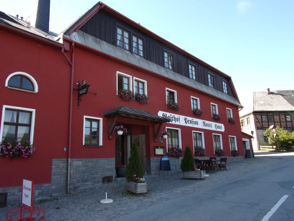 Außenansicht Pension Rotes Haus