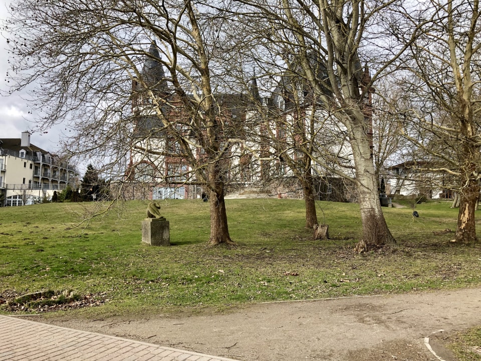 Gartenanlage Seehotel Schloss Klink