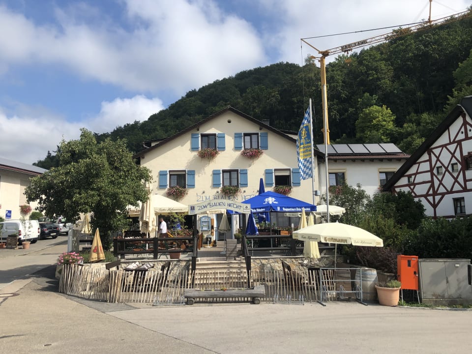 Außenansicht Hotel Zum blauen Hecht