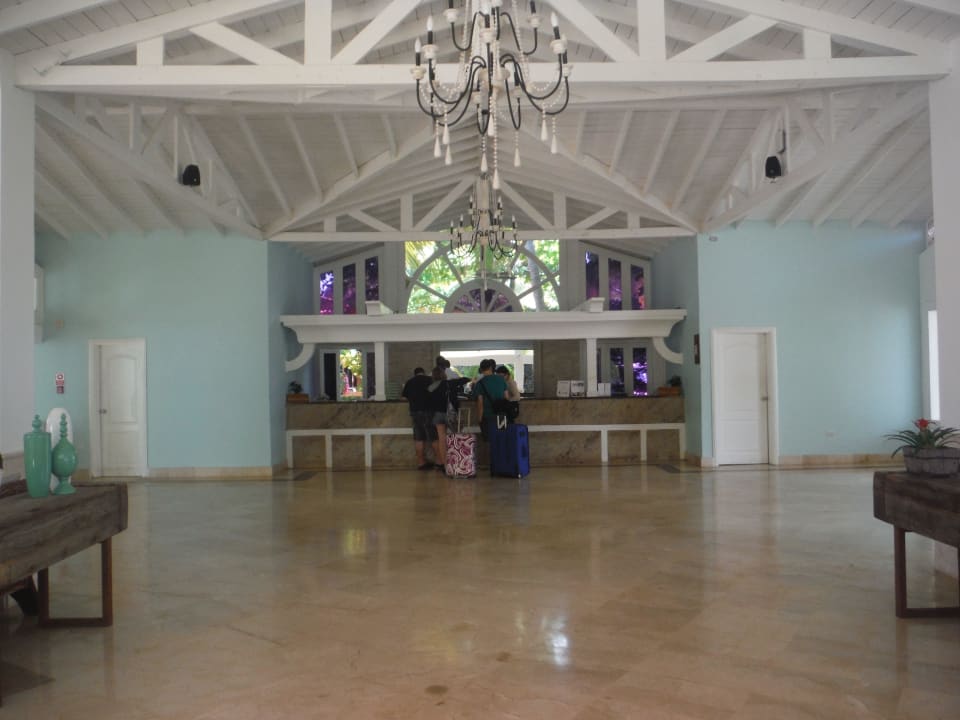 Die neue Rezeption Wyndham Alltra Samana